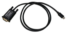 USB-C to DB9 Pin (male), (3')