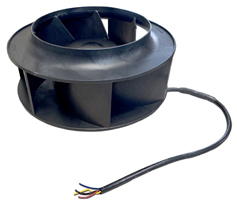 Airsys (225mm) 48VDC Backward Centrifugal Fan